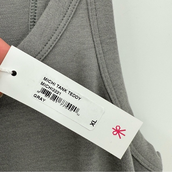 Cosabella Michi Tank Teddy Bodysuit Lounge in Gray Size XL - Picture 8 of 12